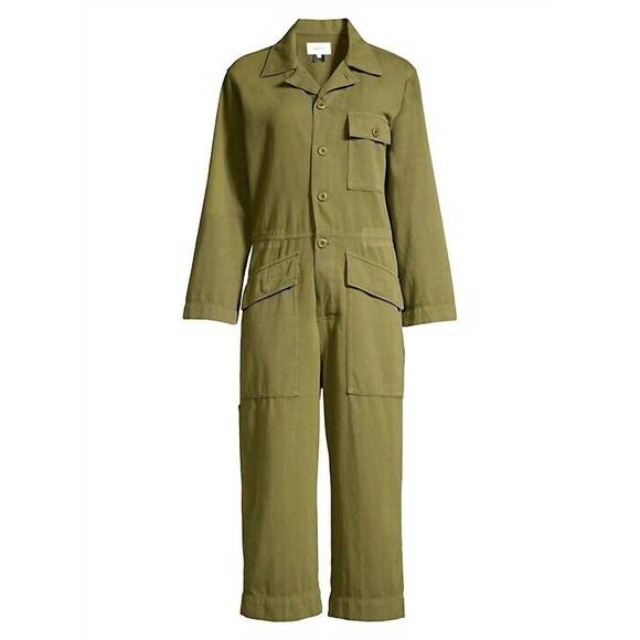 NEW CURRENT/ELLIOTT richland coveralls in army green - Picture 3 of 3